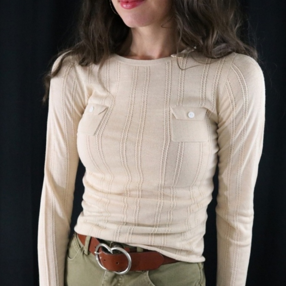 Club Monaco 100%silk sweater